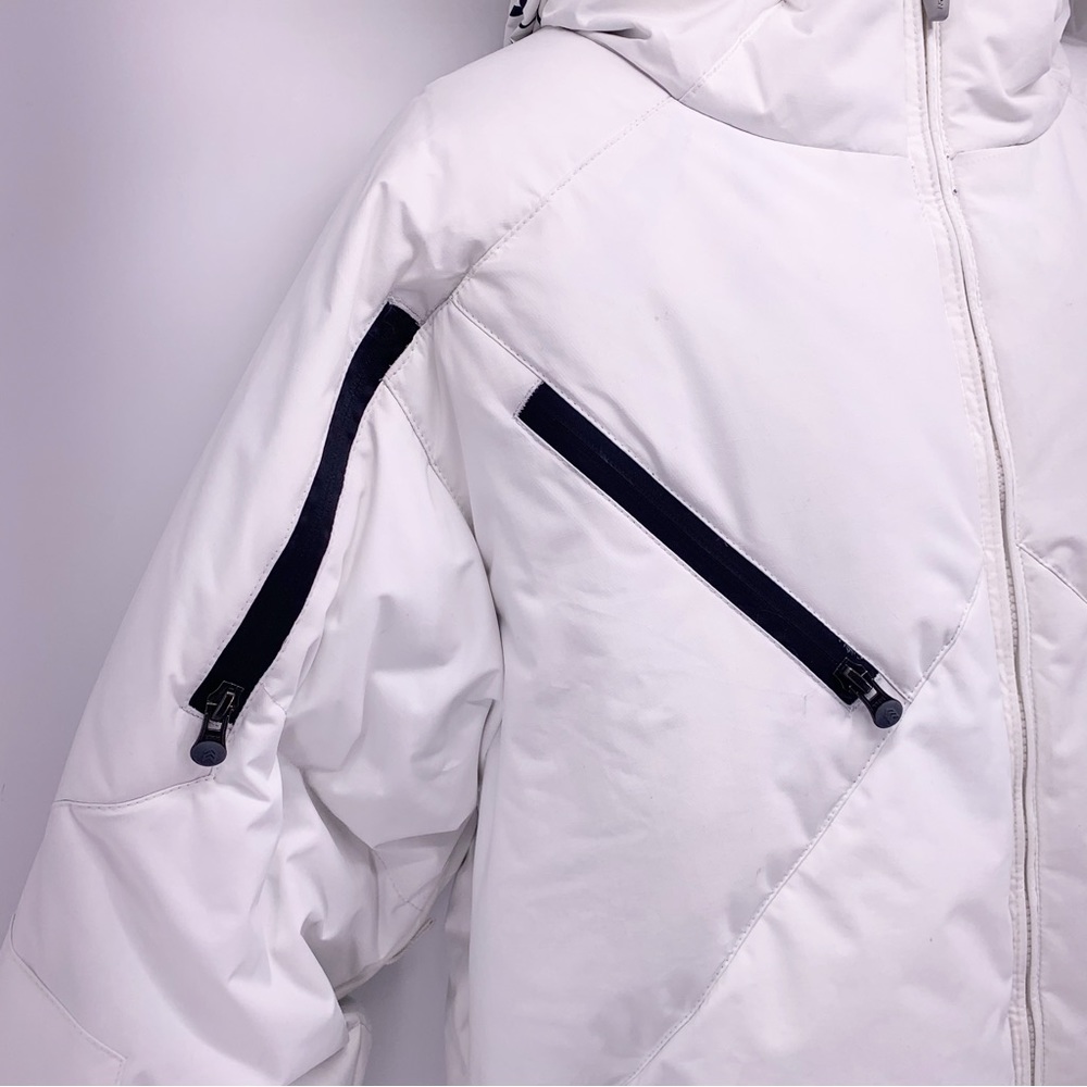 Analog Men's Puffer Coat White Ski Winter Cold Weather Size Medium